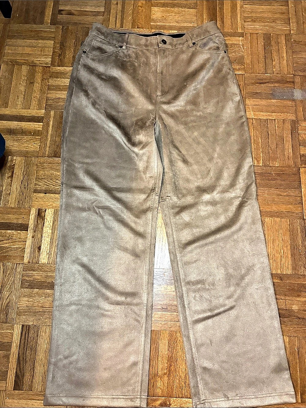 Joe Fresh Straight Leg Pants in Brown Size 14